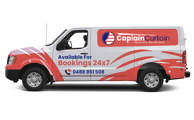 Captain Curatin Cleaning Van