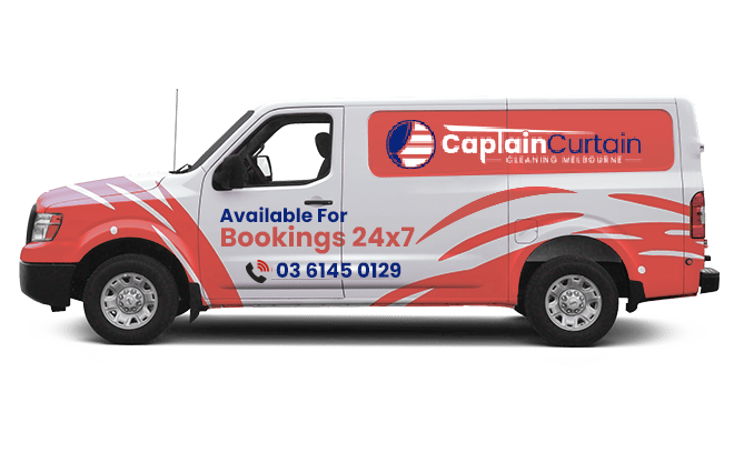 Captain Curtain Cleaning Melbourne Van